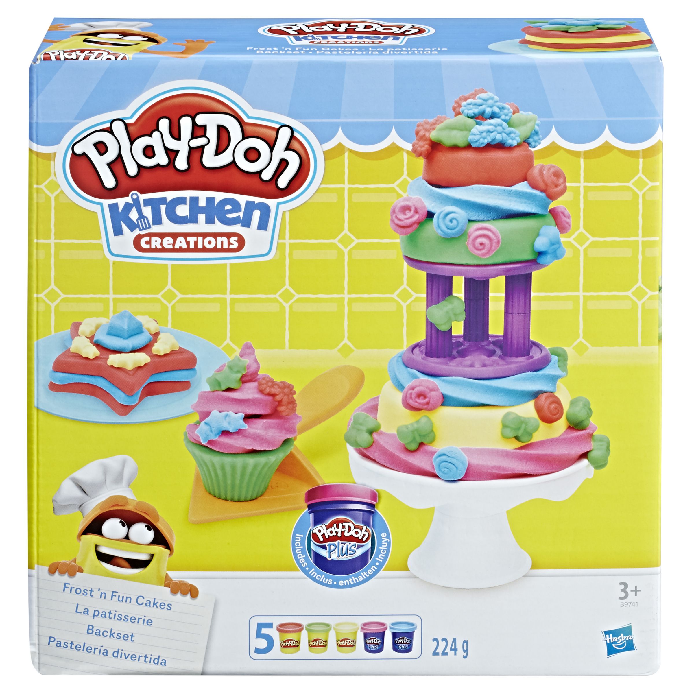 play doh kitchen cake party