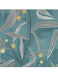 Harlequin Entity Wallpaper, Teal/Linden 111691