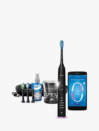 Philips HX9924/14 DiamondClean Smart Sonic Electric Toothbrush with App, Black