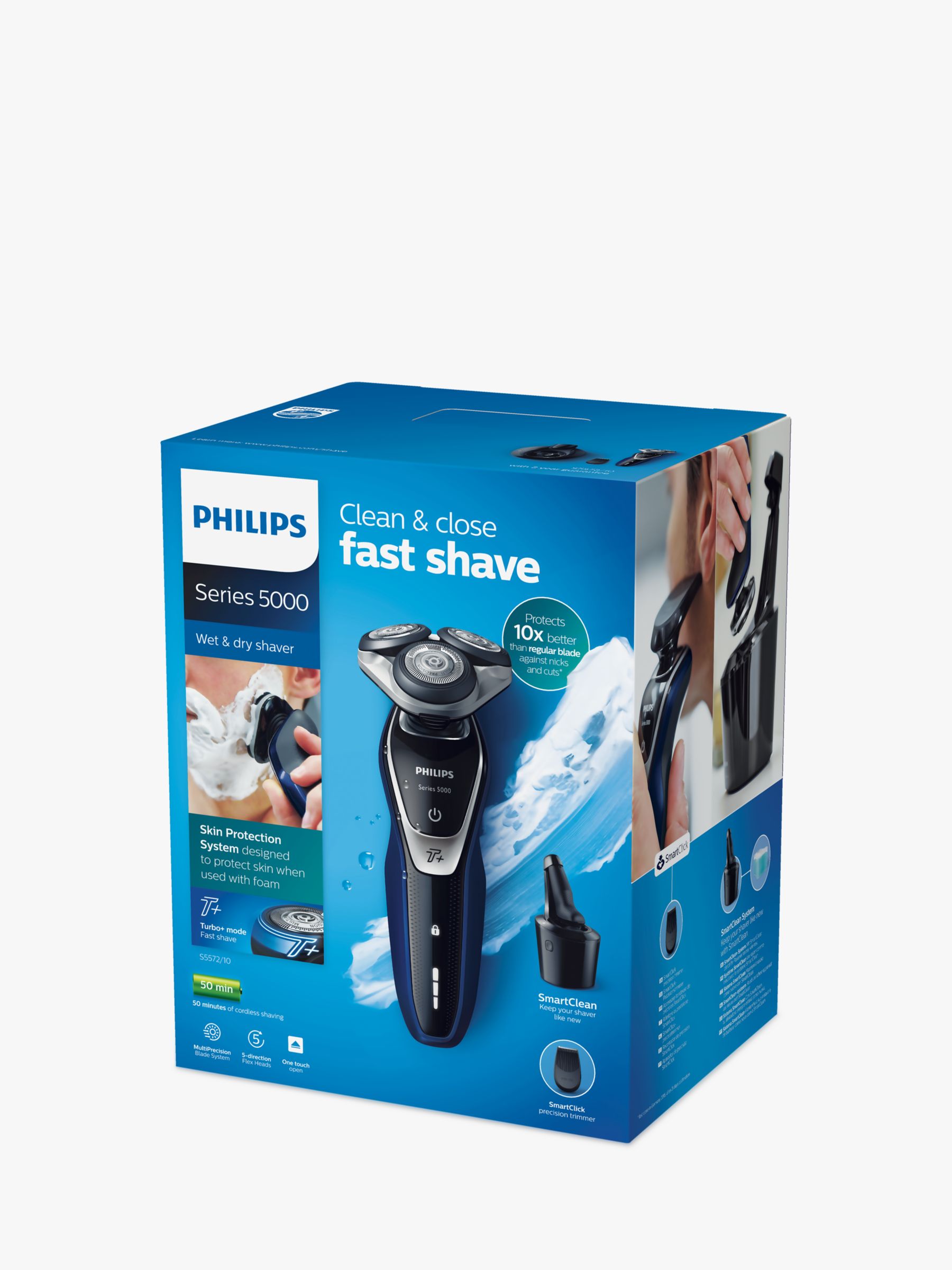 philips fast shave series 5000