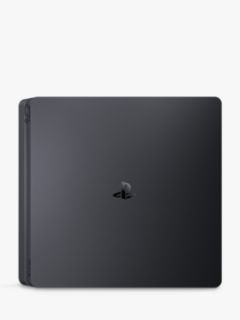 Sony PlayStation 4 Slim Console with DUALSHOCK 4 Controller, 500GB, Jet Black