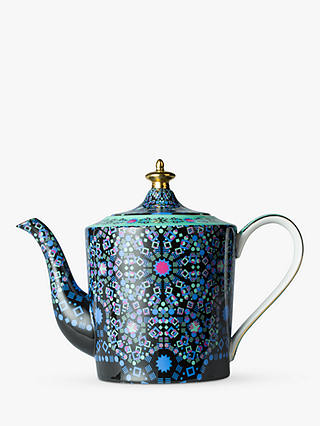 T2 Moroccan Tealeidoscope Teapot, Aqua/Multi, 1L