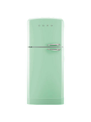 Smeg FAB50L Fridge Freezer, A++ Energy Rating, Left-Hand Hinge, 80cm Wide