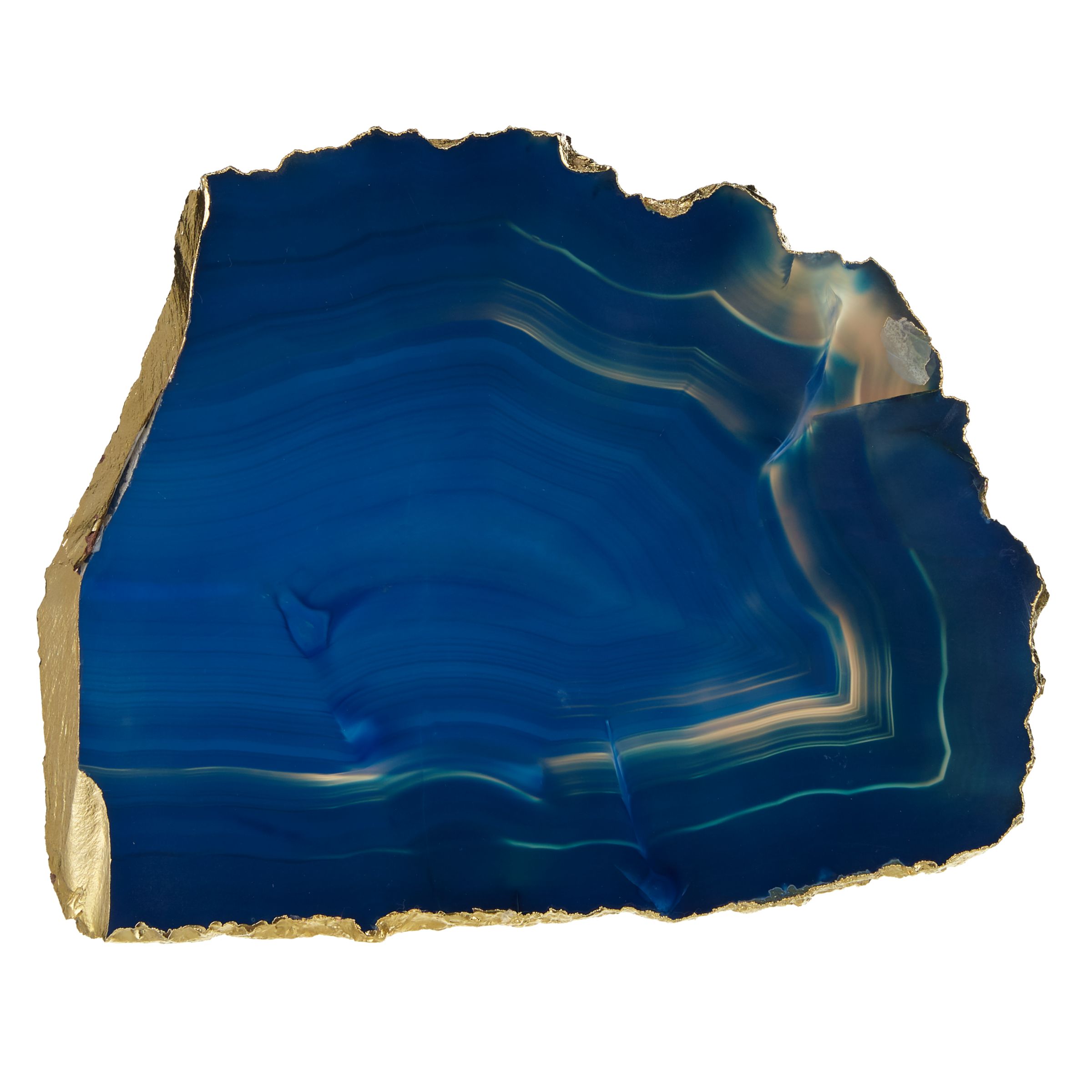 Anthropologie Agate Cheese Board in Blue