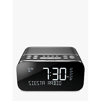 Pure Siesta S6 DAB/DAB+/FM Bluetooth Bedside Clock Radio