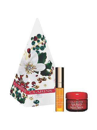 Clarins Festive Treats Eyes And Lip Skincare Gift Set