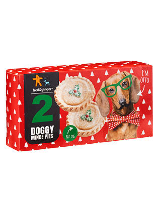 Fred & Ginger Dog Friendly Mince Pie Treats