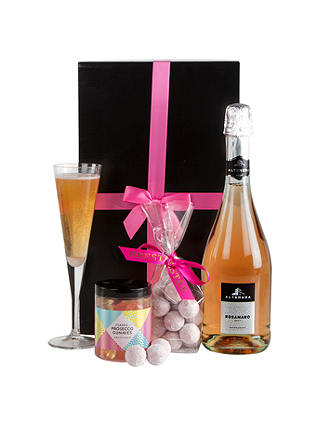 John Lewis Sparkling Rose Wine Gift Box