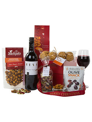 John Lewis Red Wine and Nibbles Gift Box