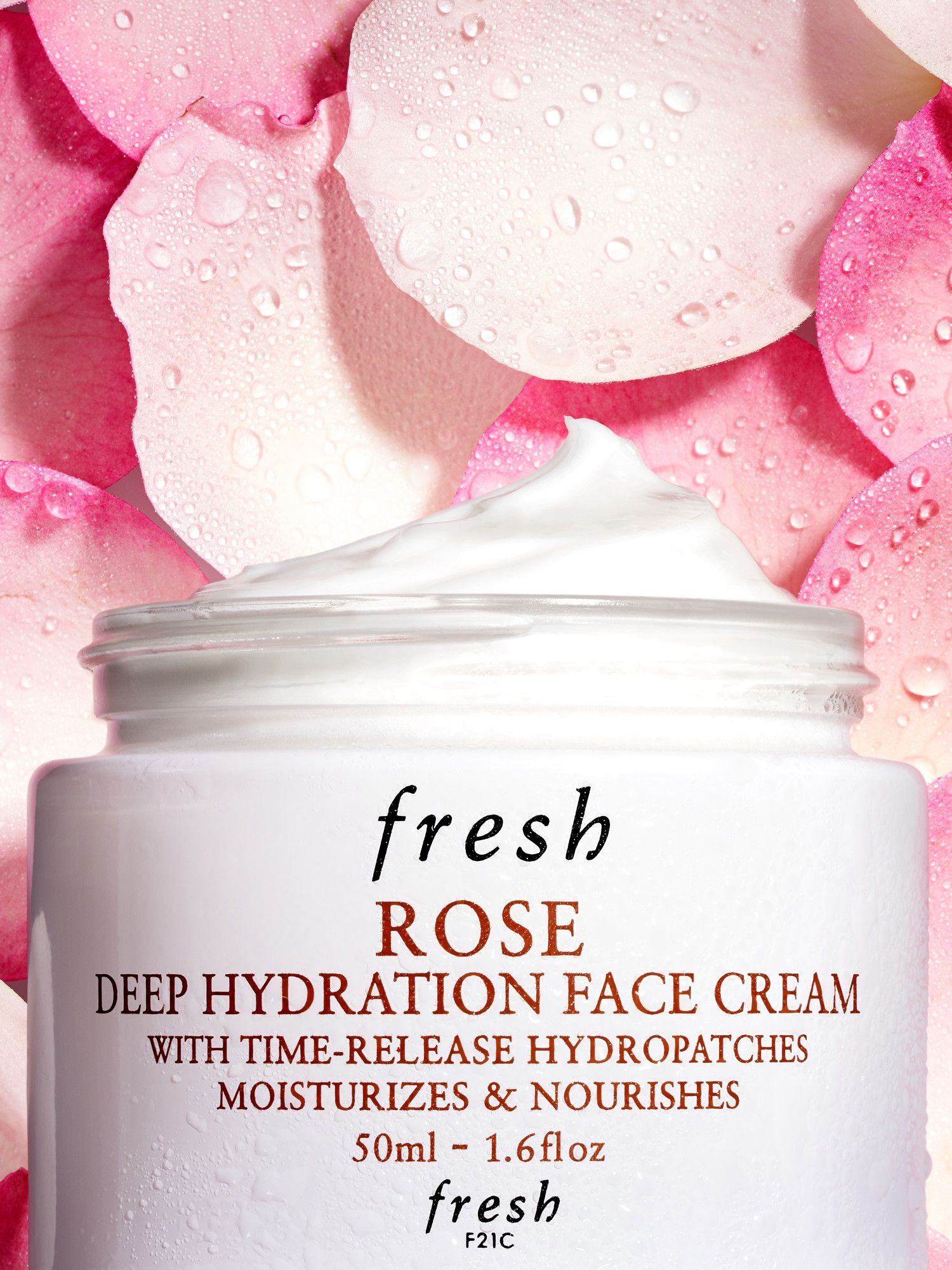 Fresh Rose Deep Hydration Face Cream 50ml At John Lewis And Partners 