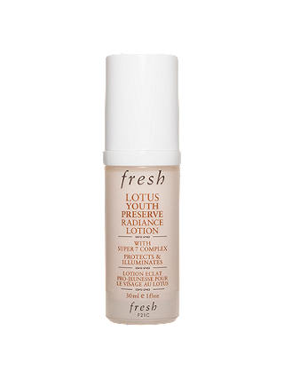 Fresh Lotus Youth Preserve Radiance Lotion with Super 7 Complex, 30ml