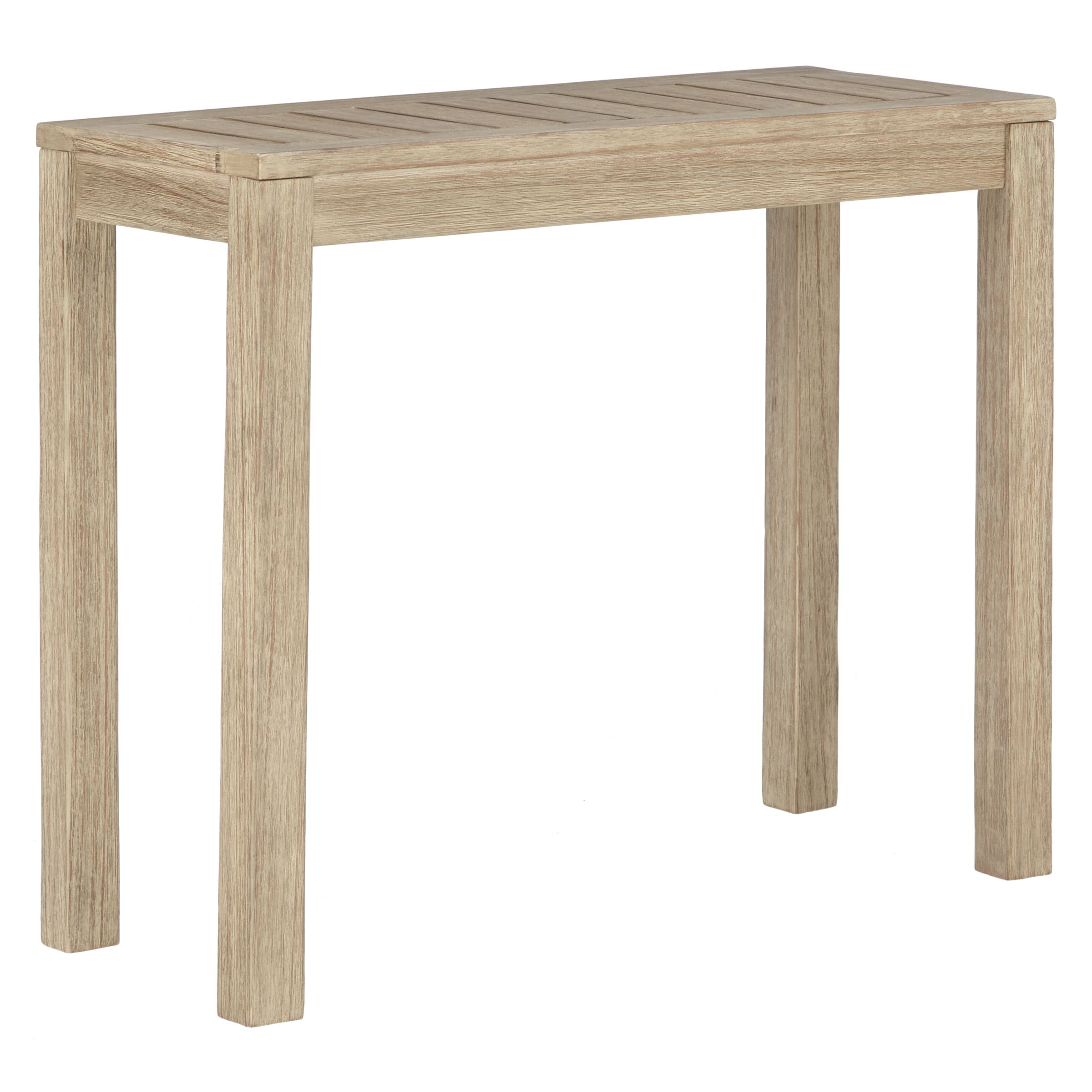 John Lewis St Ives Garden Side Table, FSC-Certified (Eucalyptus Wood), Natural