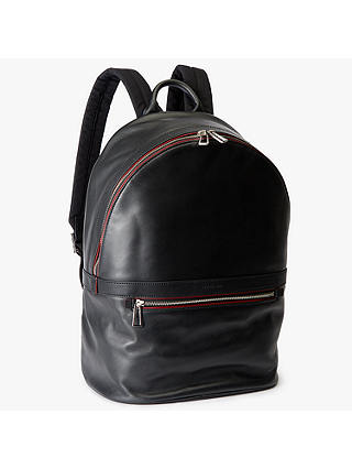 PS Paul Smith Calf Leather Backpack, Black