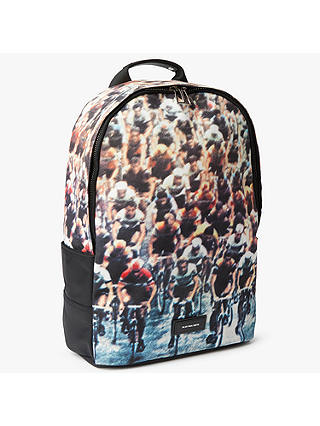PS Paul Smith Canvas Cycling Print Backpack, Multi