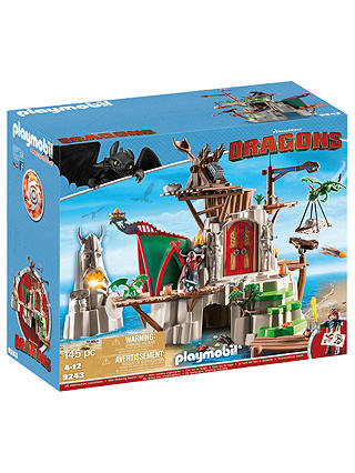 Playmobil Dragons Berk Island Fortress Play Set