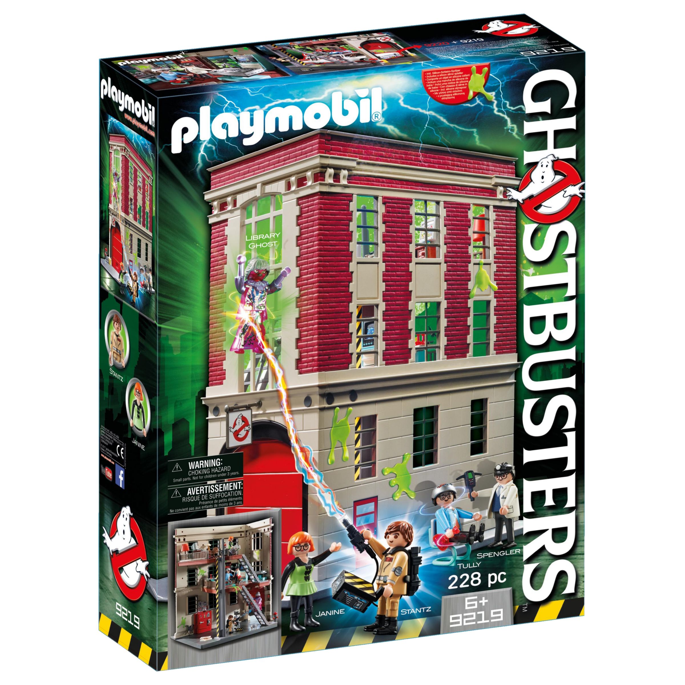 Playmobil Ghostbusters Fire Set