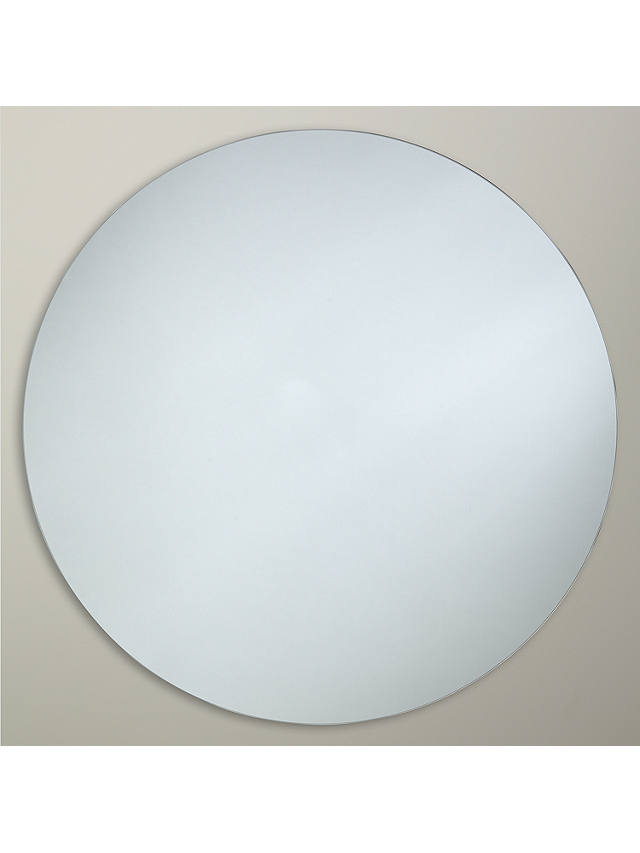 Partners Scandi Round Mirror 80cm Black, Copper Round Mirror 80cm