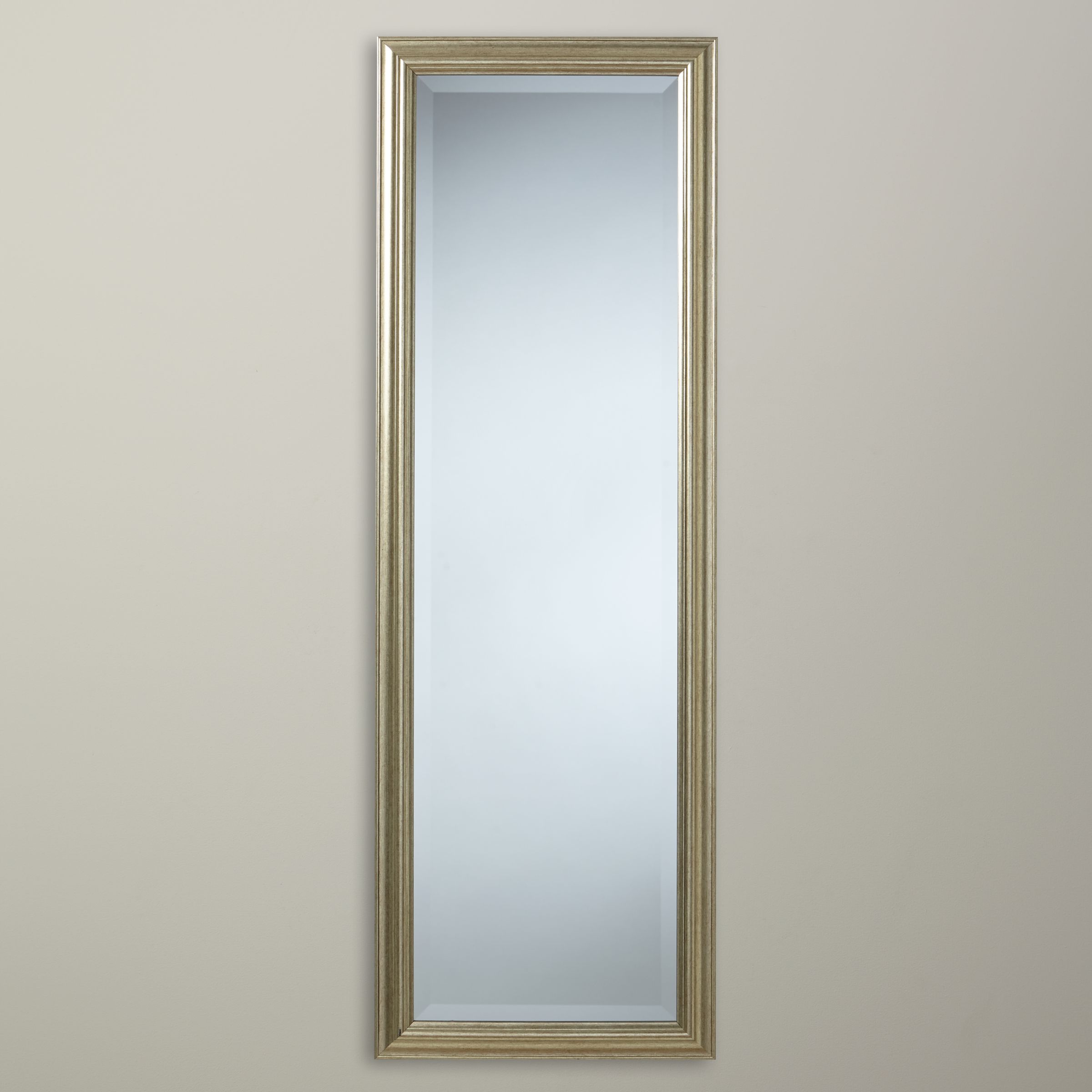 John Lewis & Partners Wilde Slim Full Length Mirror, 120 x 40cm, Gold