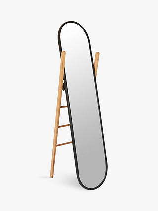 Umbra Hub Cheval Mirror, 158 x 58.5cm, Black