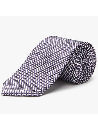Chester by Chester Barrie Square Check Silk Tie