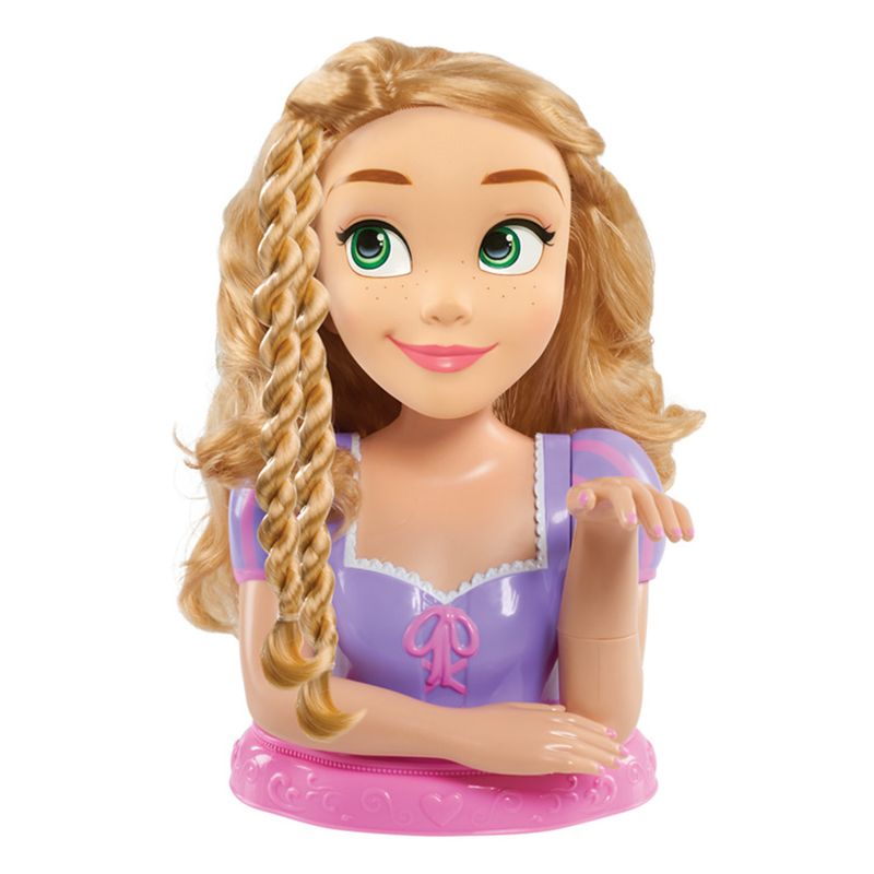 disney princess deluxe rapunzel styling head doll
