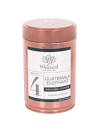 Whittard Guatemala Elephant Ground Coffee Beans, 250g