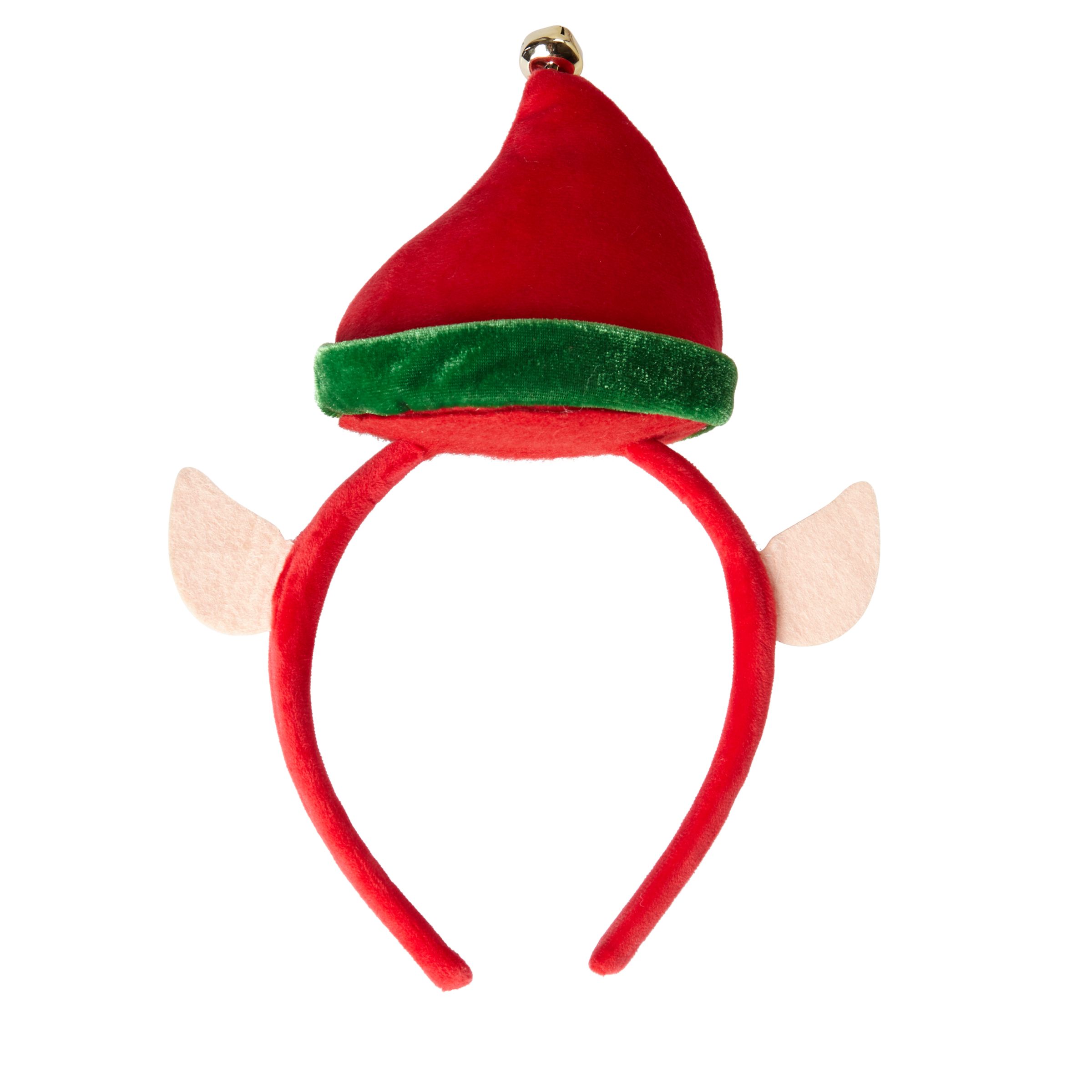 John Lewis Children S Christmas Elf Headband Red At John