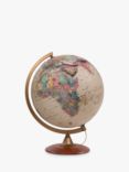 Nova Rico Colombo Illuminated Globe, Brown, 30cm