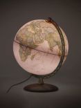 National Geographic Executive Brass Edge Globe, Brown, 30cm