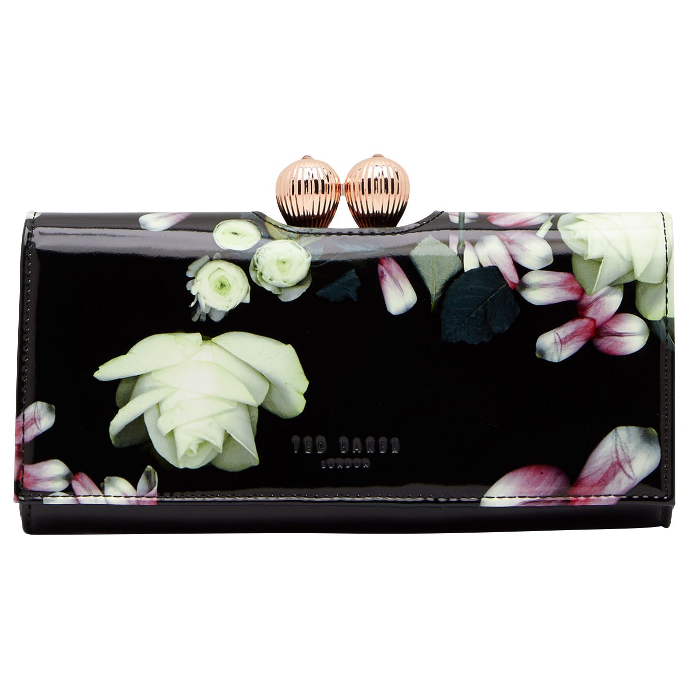 Shop TED BAKER Flower Patterns Leather Long Wallets by Mako83