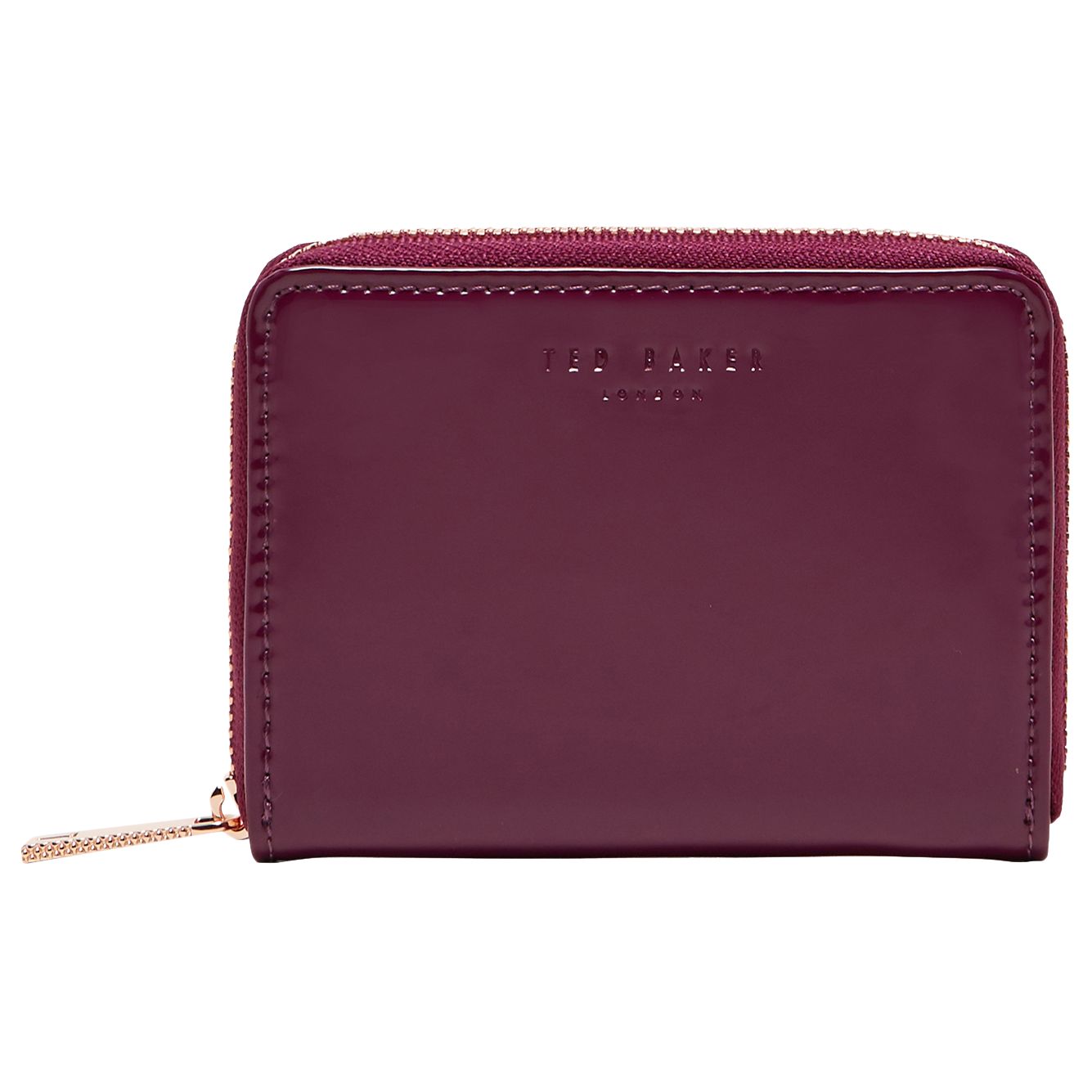 Ted Baker Omarion Leather Mini Purse at John Lewis & Partners