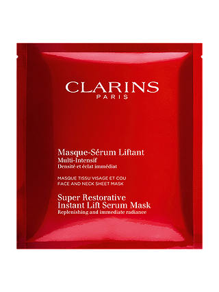 Clarins Super Restorative Instant Lift Serum Mask, 1 Sachet
