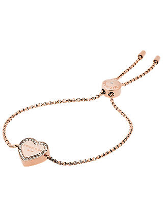Michael Kors Heart Bracelet, Rose Gold MKJ5391791