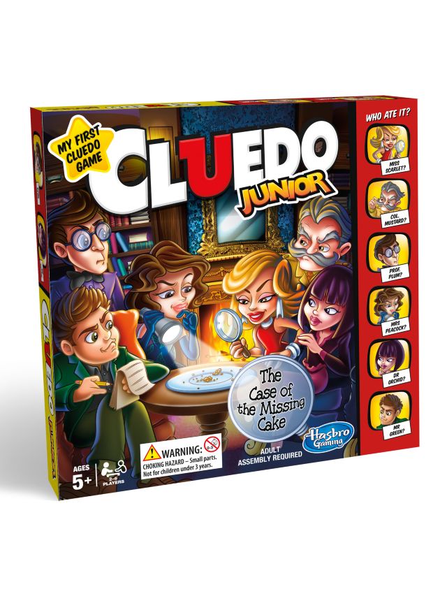 Hasbro children's game Cluedo Junior