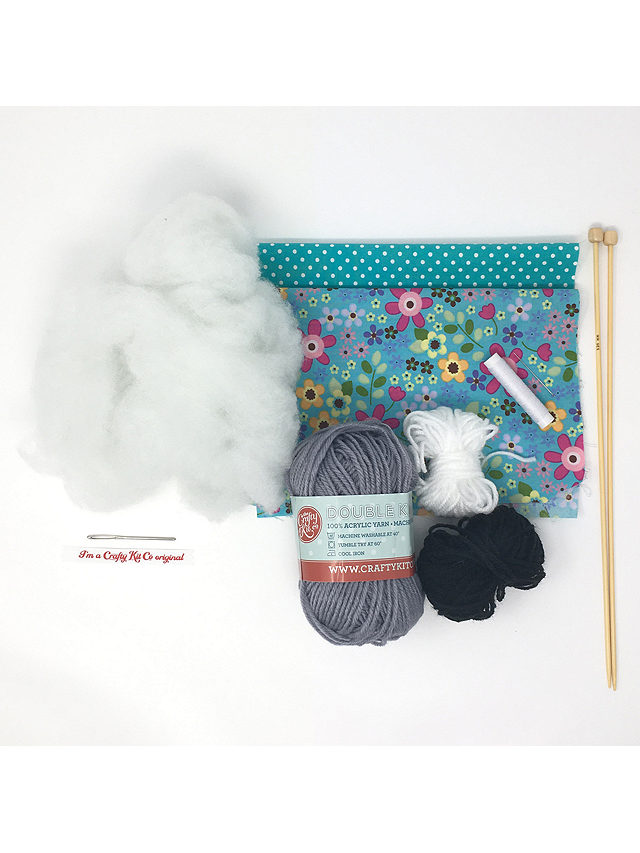 The Crafty Kit Company Knit Your Own Bunnies Kit