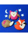 Buttonbag Sleep Friends Key Ring Craft Kit