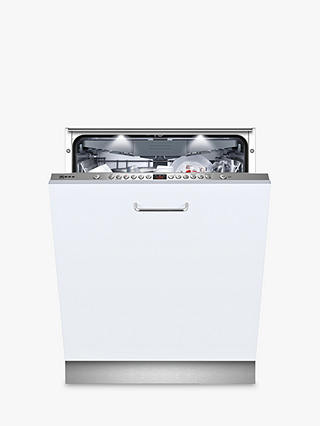 Neff S513M60X1G Integrated Dishwasher, Stainless Steel