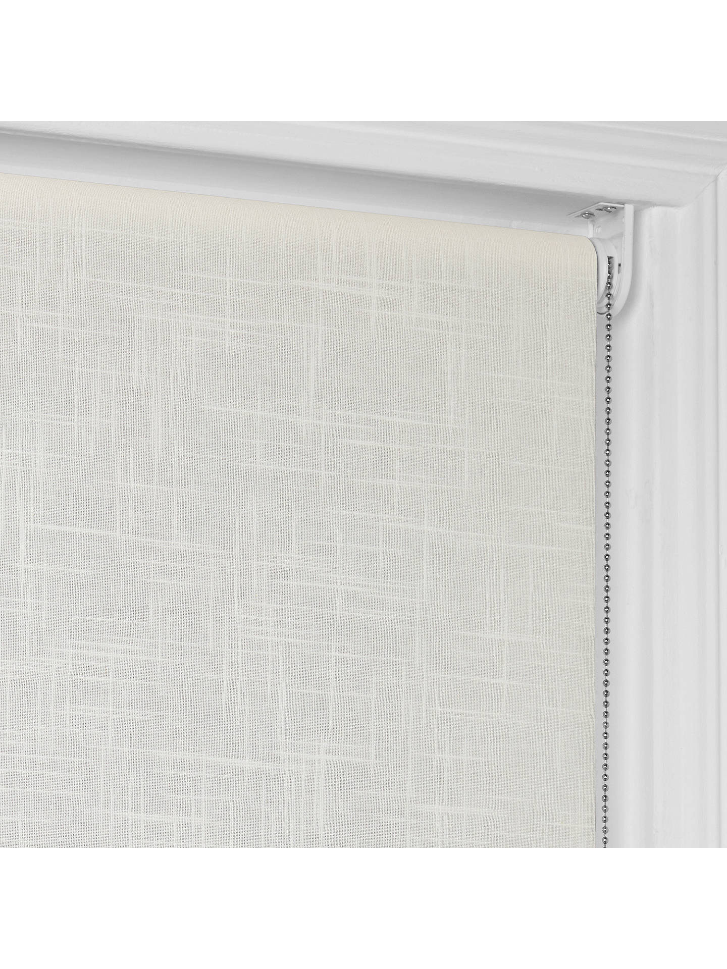 John Lewis Etching Made to Measure Daylight Roller Blind, Ivory