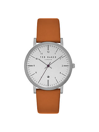 Ted Baker Men's Samuel Date Leather Strap Watch