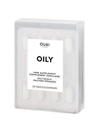 OUAI Oily Scalp Hair Supplement, 30 Tablets