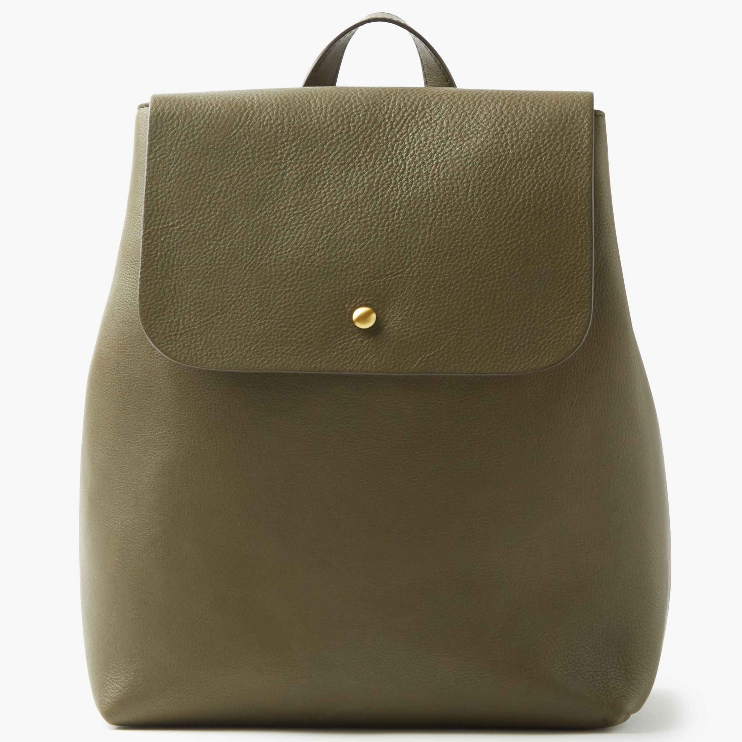 Partners Rhea Leather Backpack, Olive 