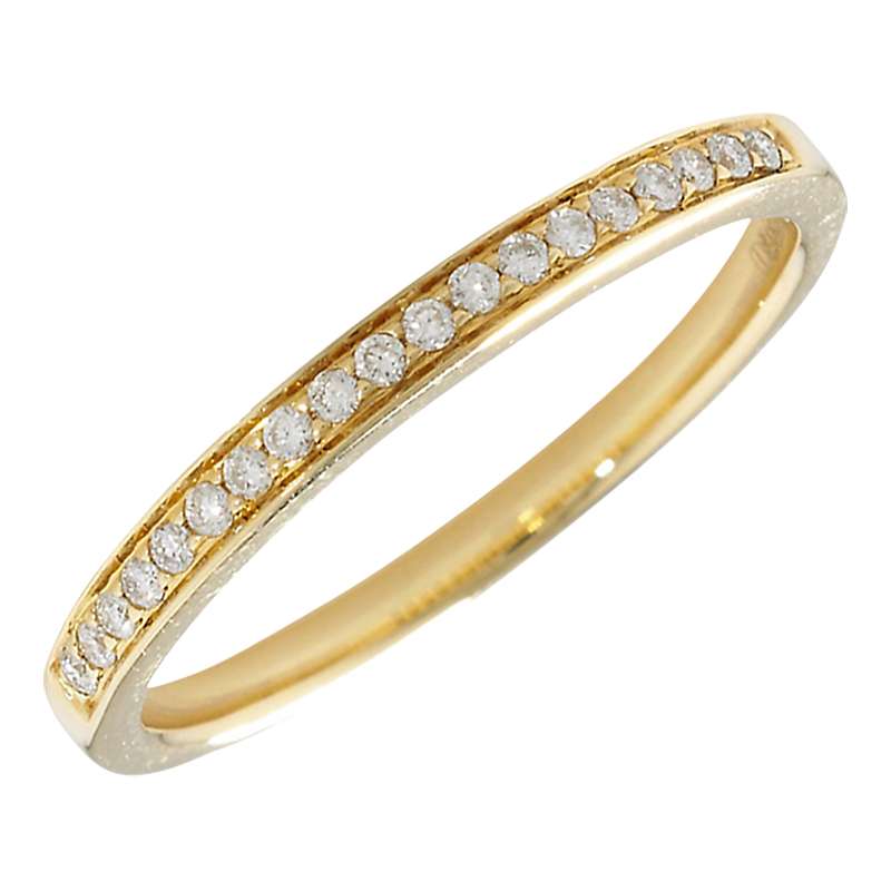 Buy London Road 18ct Gold Portobello Raindrop Diamond Half Eternity Ring, N Online at johnlewis.com