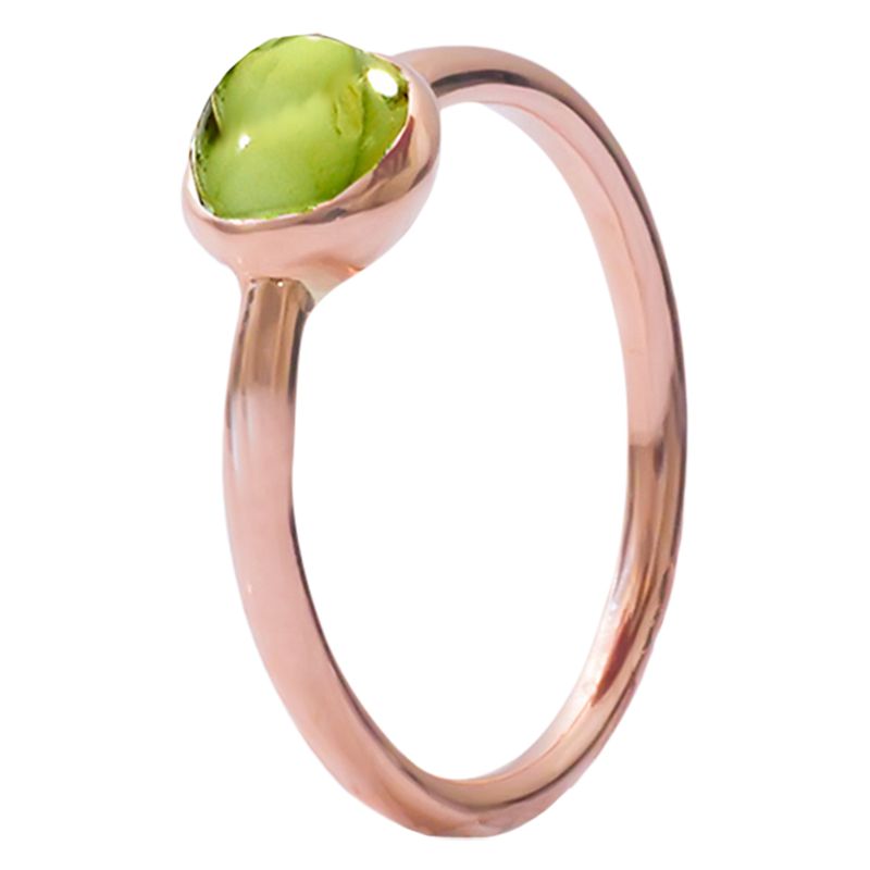 London Road 9ct Rose Gold Pimlico Bubble Stacking Ring