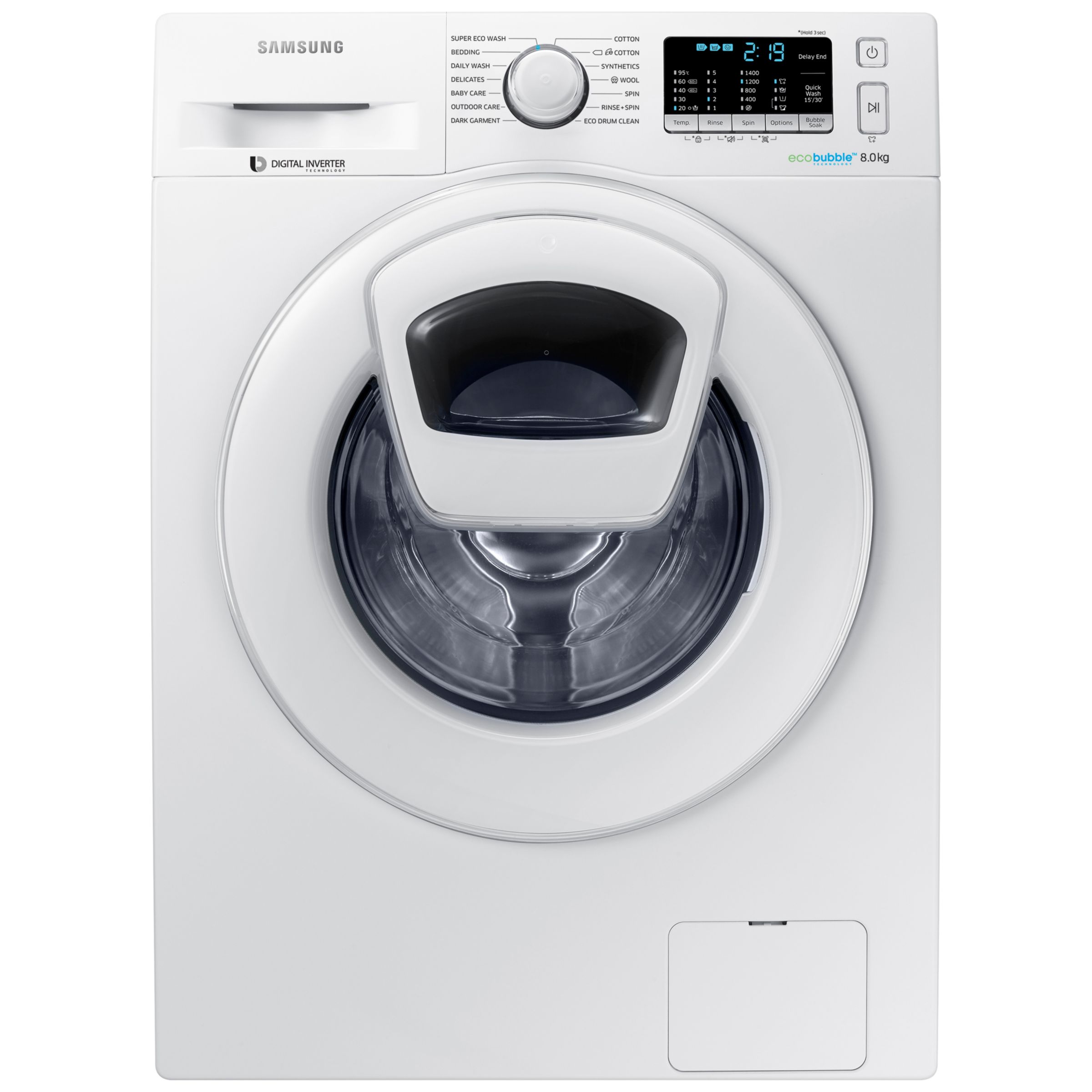 Samsung AddWash WW80K5410WW/EU Washing Machine review