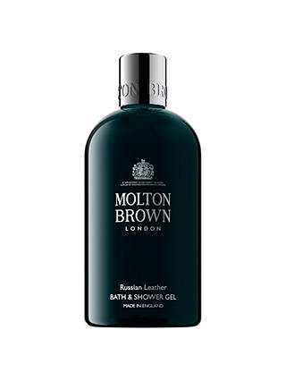 Molton Brown Russian Leather Bath & Shower Gel, 300ml