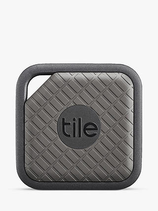 Tile Sport, Phone, Keys, Item Finder, 1 Pack, Grey