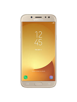 Samsung Galaxy J5 Smartphone (2017), Android, 5.2", 4G LTE, SIM Free, 16GB