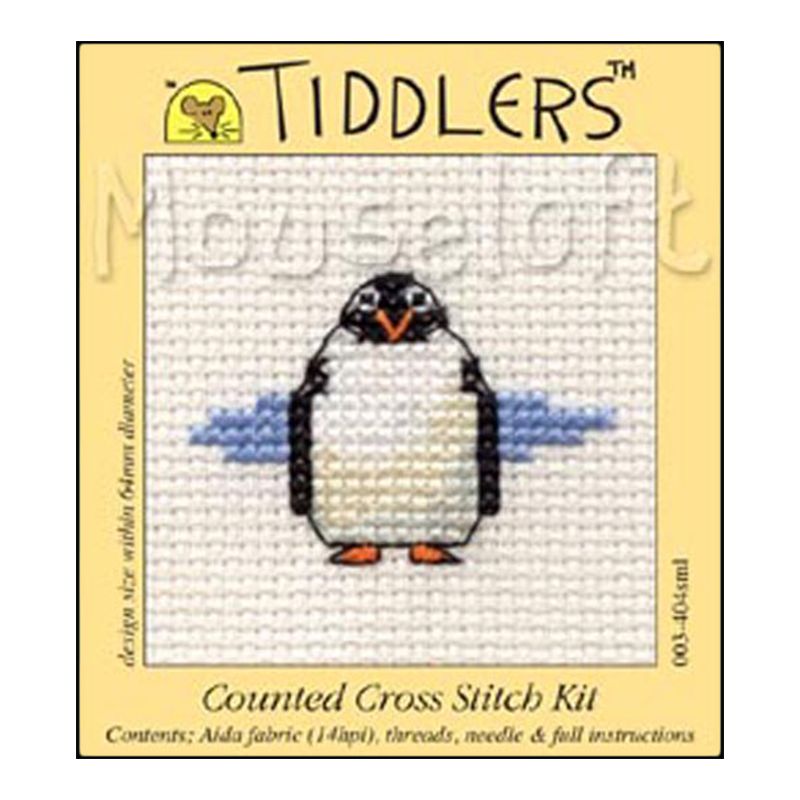 Mouseloft Tiddlers Penguin Counted Cross Stitch Kit Review