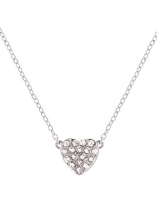 Ted Baker Pippa Pave Crystal Heart Pendant Necklace