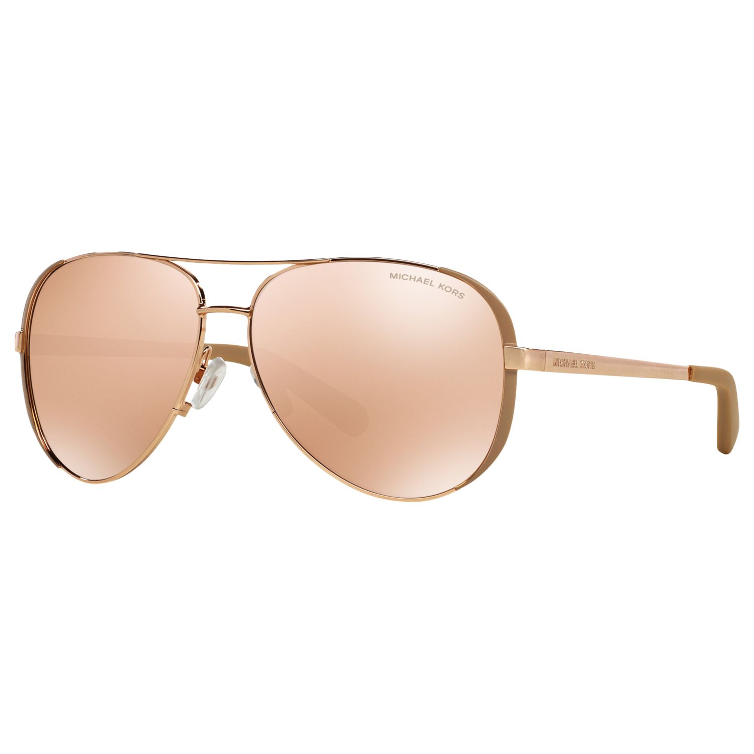 michael kors pink aviator sunglasses